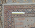 11 Ft Gray Kazak Afghan Hand Knotted Geometric Wool Runner Rug